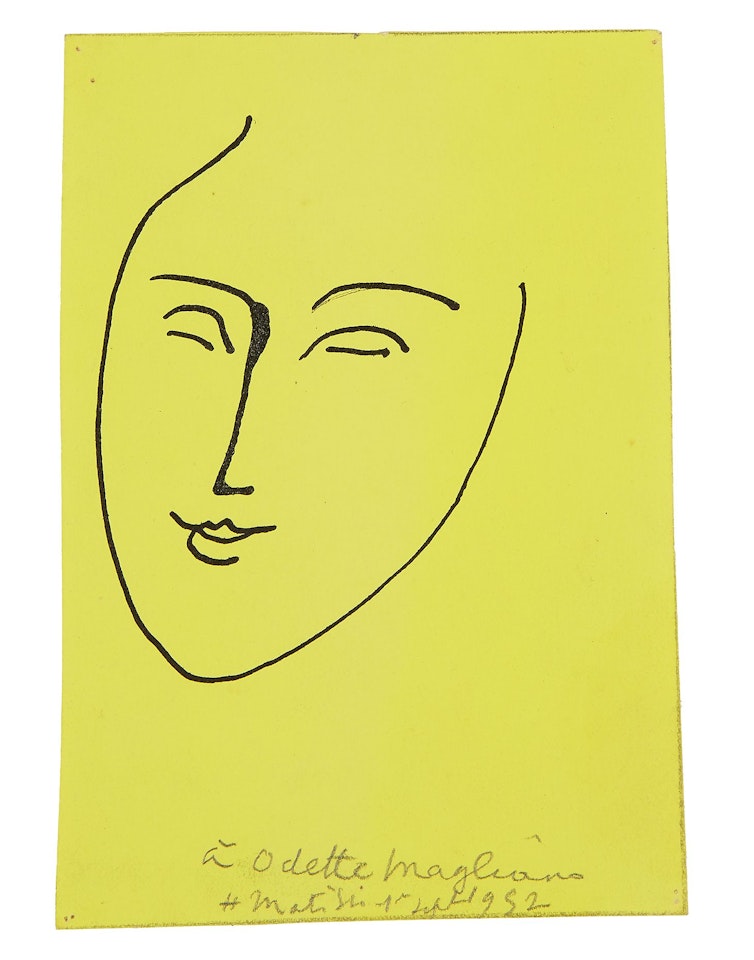 Visage by Henri Matisse