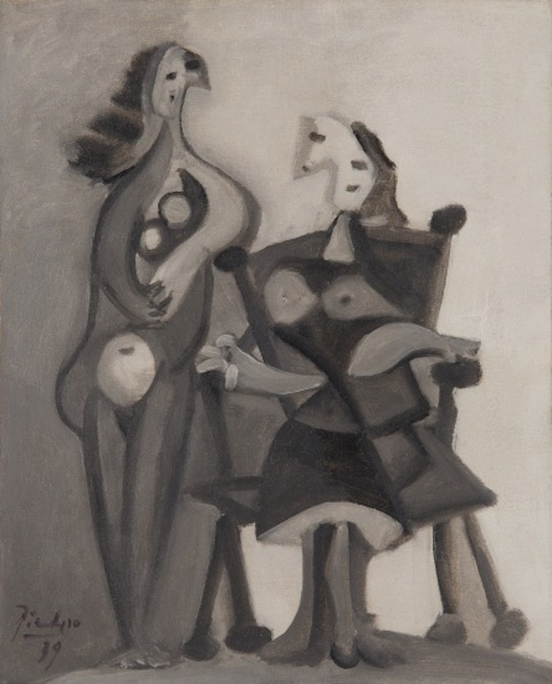 Deux personnages by Pablo Picasso