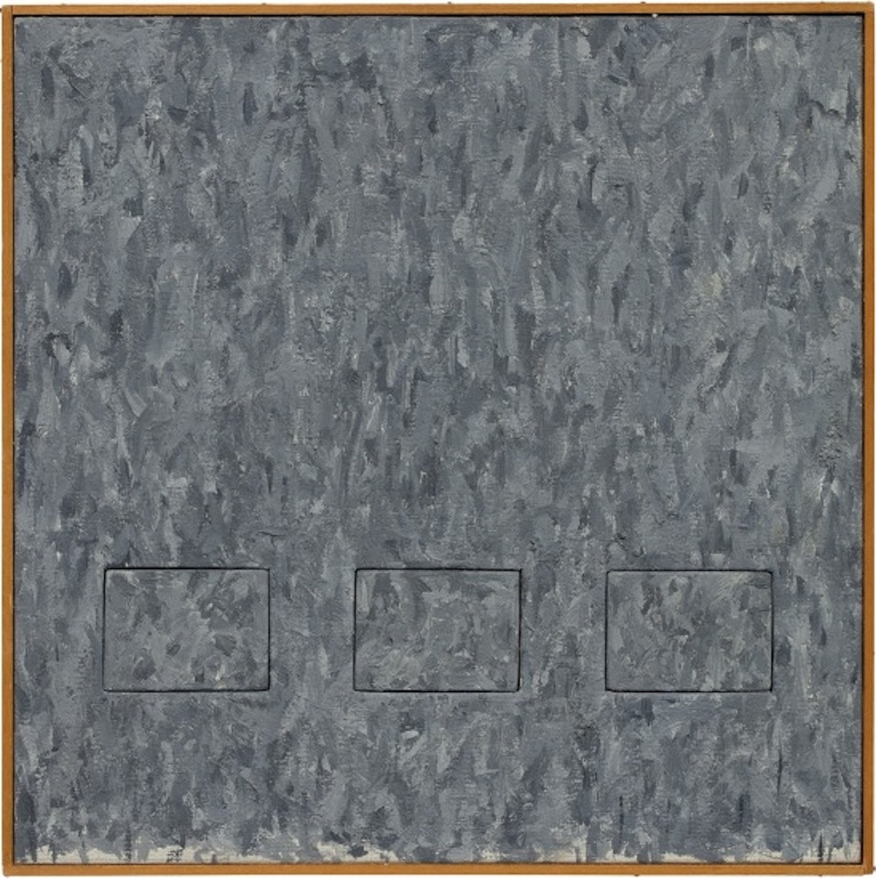 Jasper Johns "Grey Rectangles," 1957 by Richard Pettibone