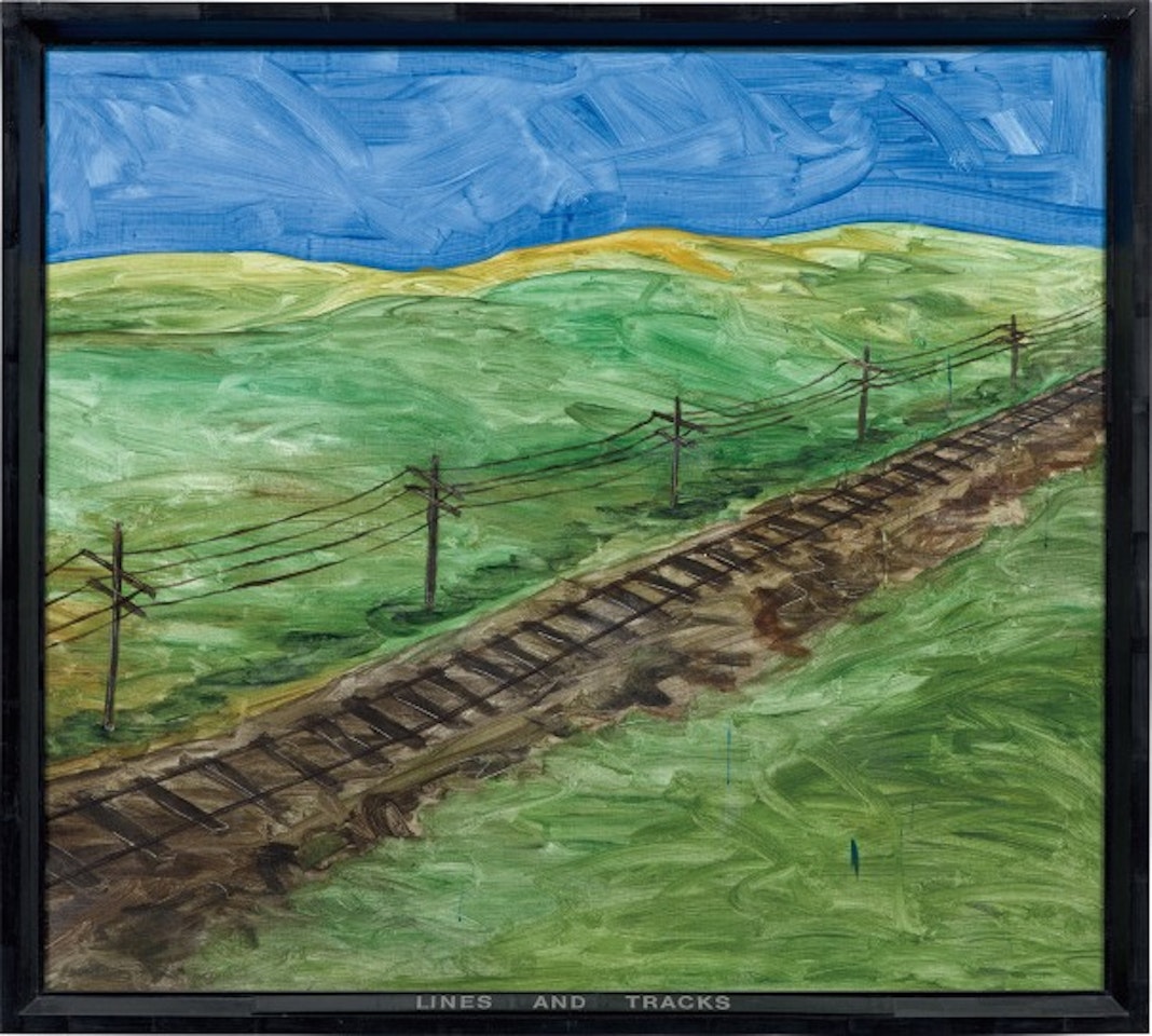 Lines and Track by Neil Jenney