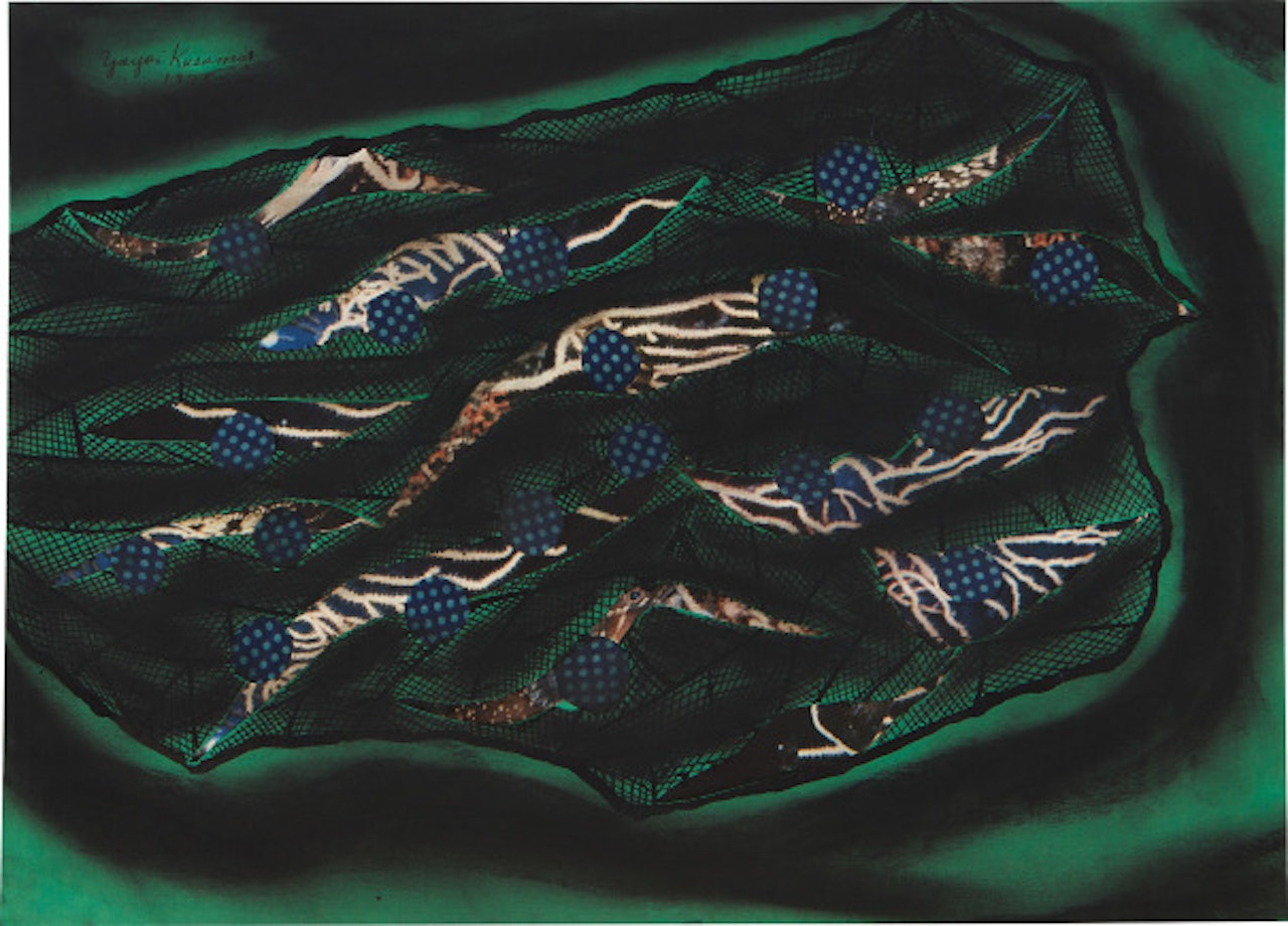 Grass-Igniting Coruscation by Yayoi Kusama