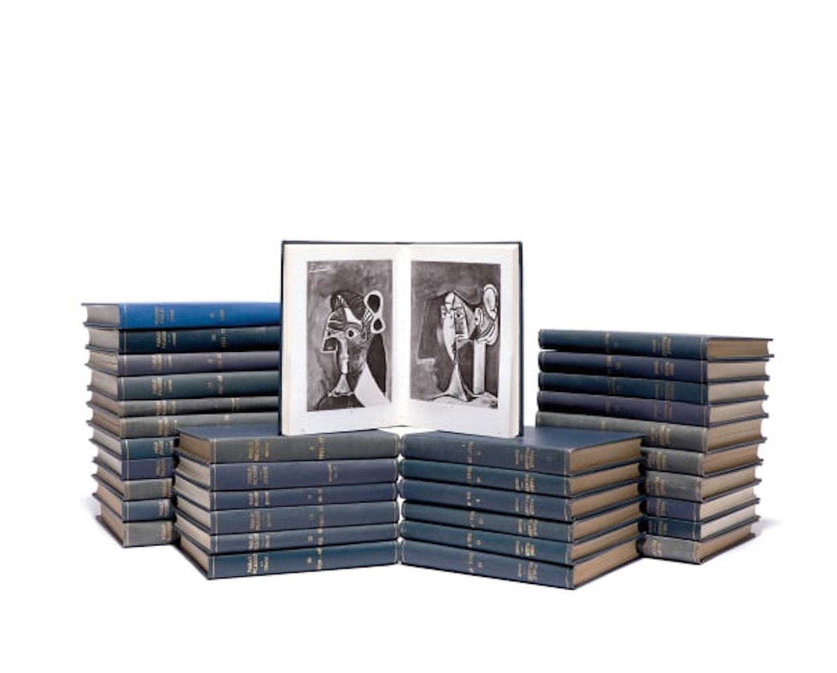 The complete set of Pablo Picasso, Catalogue Raisonné 1875-1973 by Christian Zervos