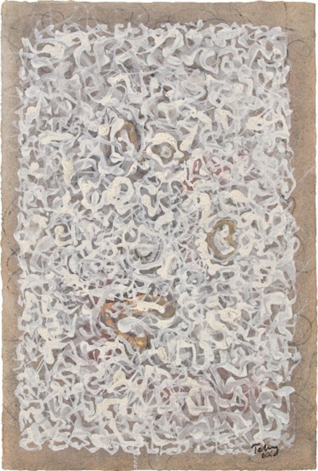 Untitled (Raissance of a Flower) by Mark Tobey