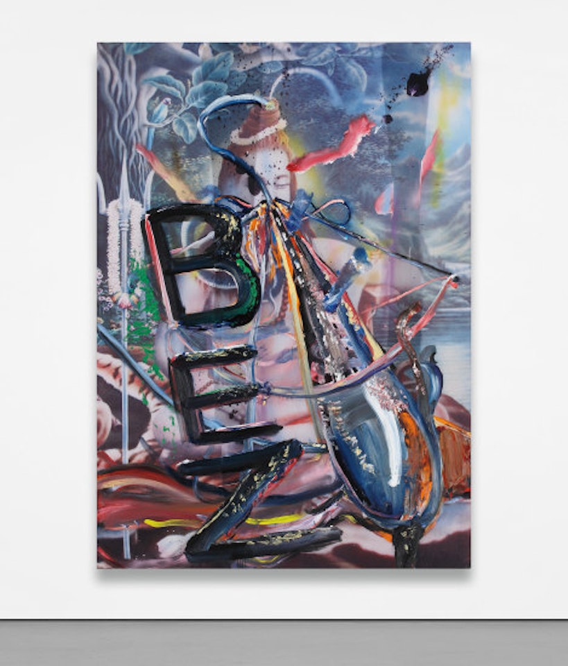 Untitled (BEZ) by Julian Schnabel