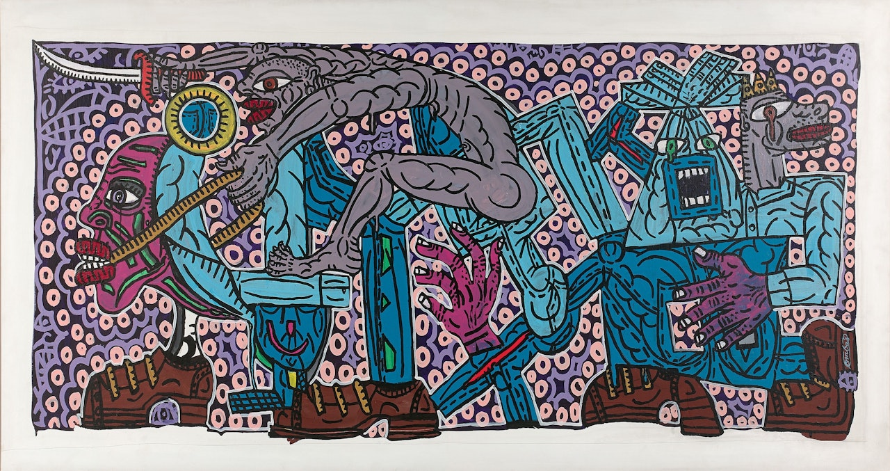 SANS TITRE by Robert Combas