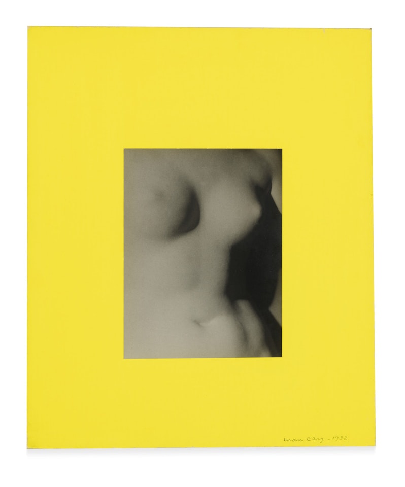 Untitled (Plaster Cast of a Nude Female Torso) by Man Ray