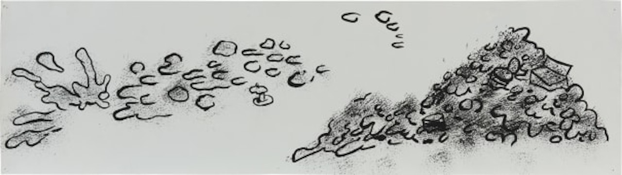 Garbage Drawing #32 by Mike Kelley