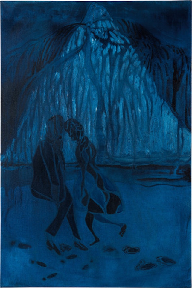 Footsteps (Devil's staircase) by Chris Ofili
