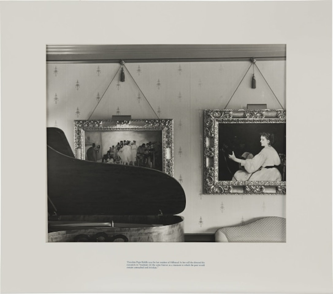 Arranged by Mr. and Mrs. Alfred Atmore Pope or Their Daughter Theodate (Manet) by Louise Lawler