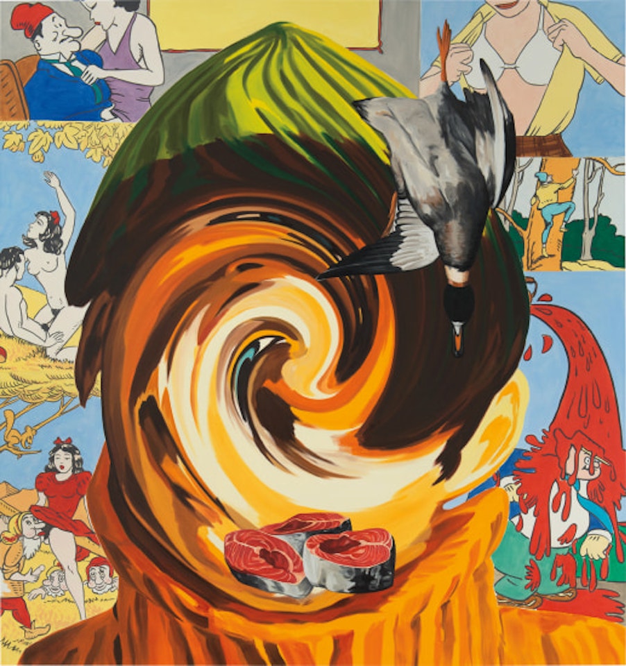 Watchcap by David Salle