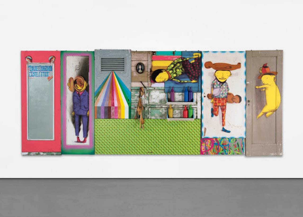 Dentro do arco-iris, é assim (Within the Rainbow) by Osgemeos