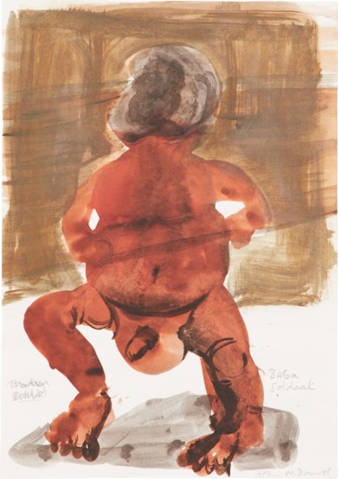 Baba Soldaat by Marlene Dumas
