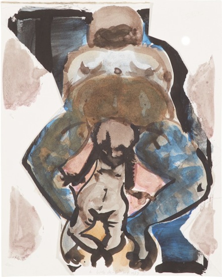 A Little Devil by Marlene Dumas