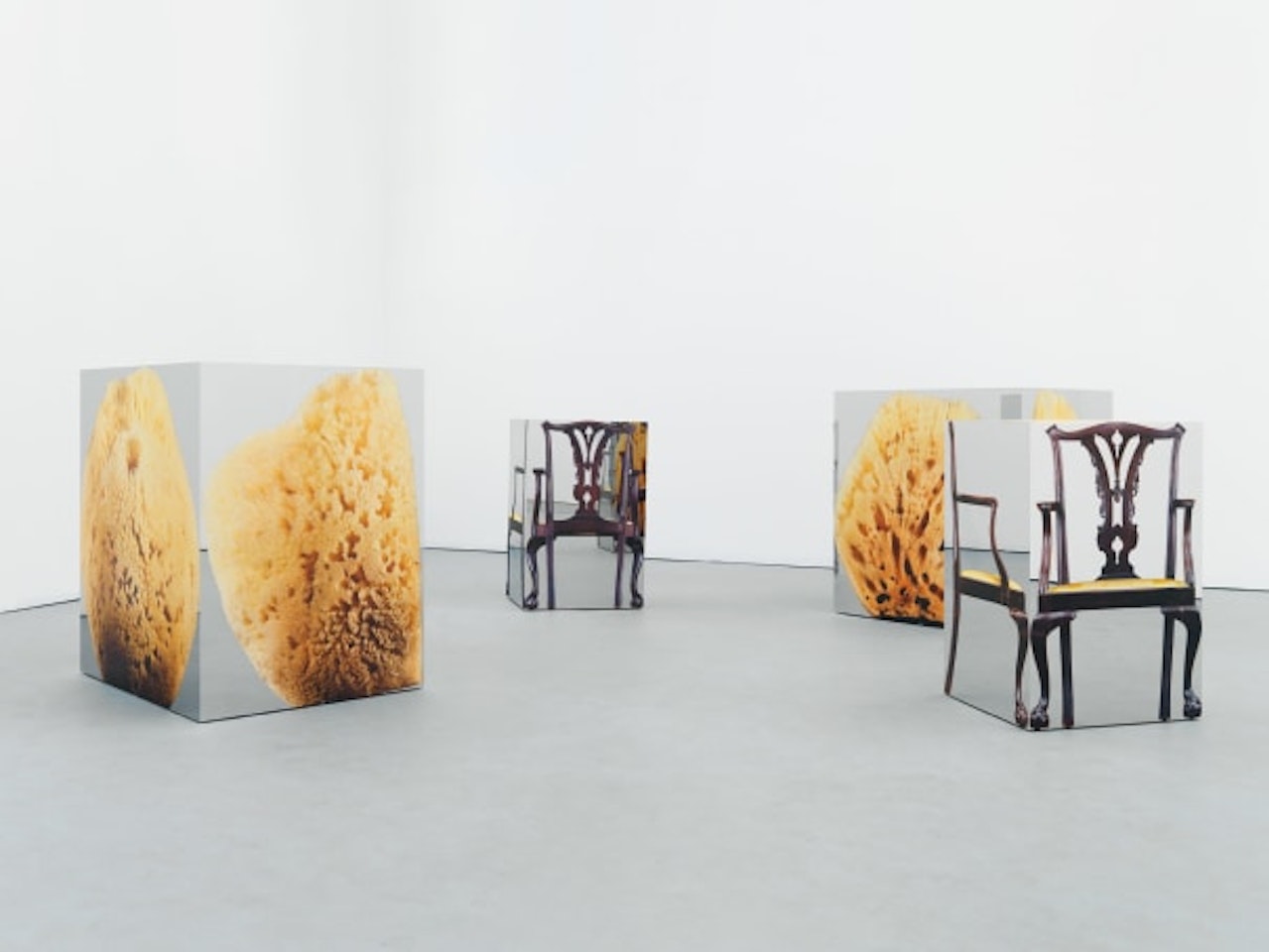 Pineapple / Melon by Urs Fischer