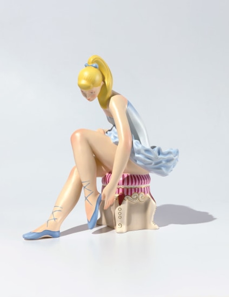 Seated Ballerina by Jeff Koons