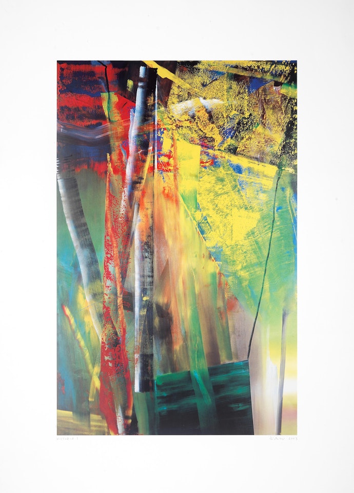 Victoria I & II  (Butin p.283-284) by Gerhard Richter