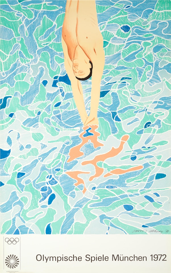 Olympische Spiele München 1972 by David Hockney
