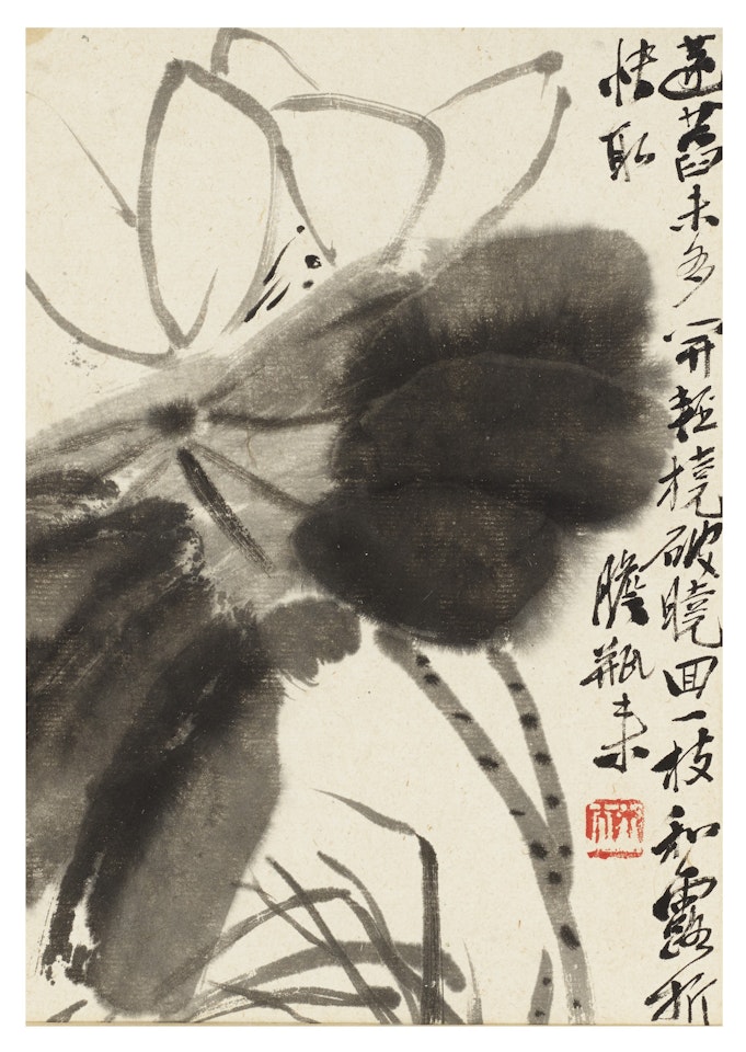 Lotus by Qi Baishi