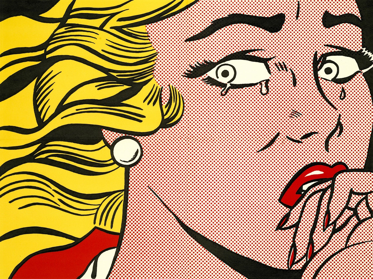 Crying Girl  (Corlett II.1) by Roy Lichtenstein