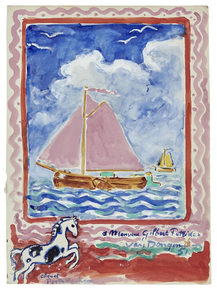 Le cheval porte-bonheur by Kees van Dongen