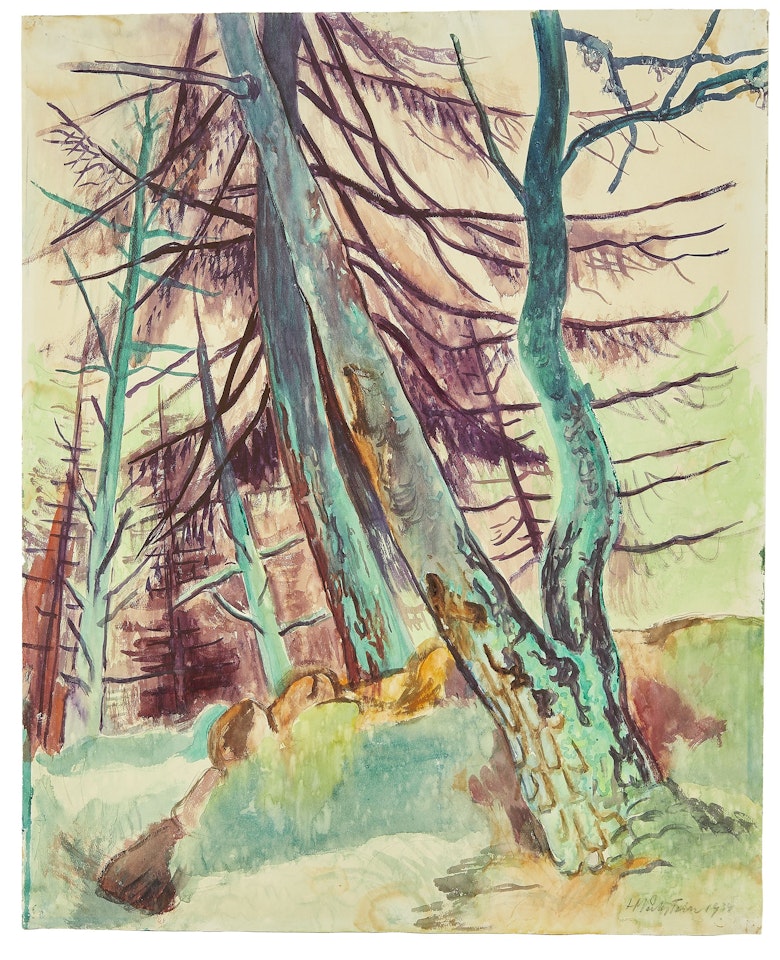 Forêt by Max Pechstein