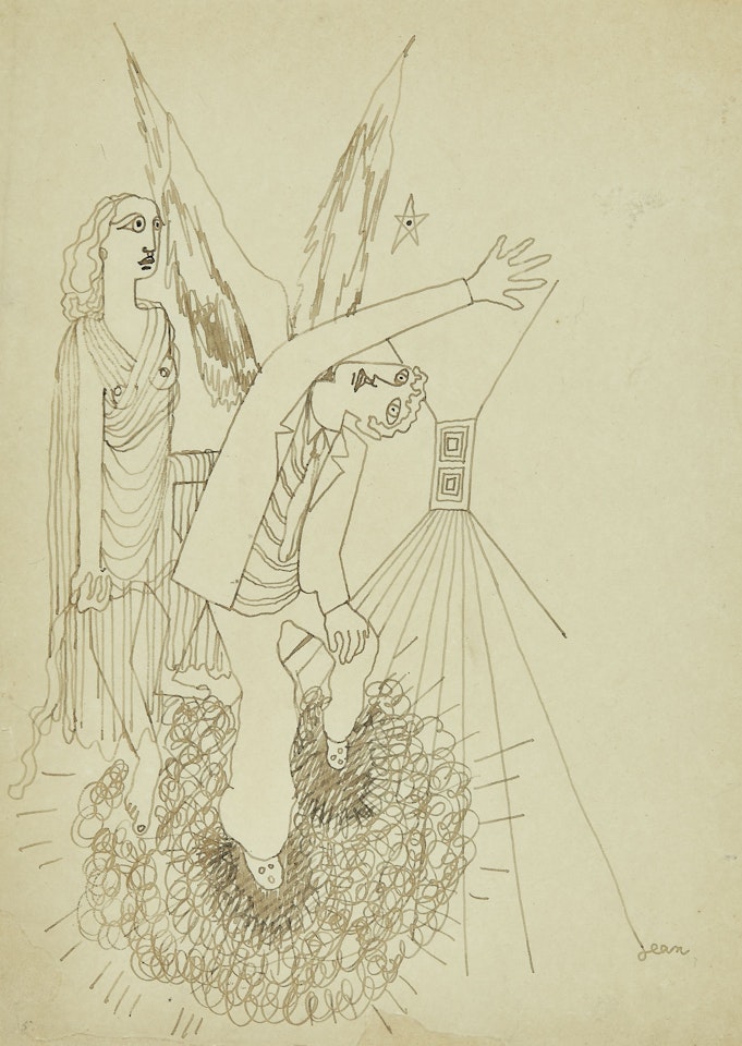 Illustration n°3 pour Imaginary Letters de Mary Butts by Jean Cocteau