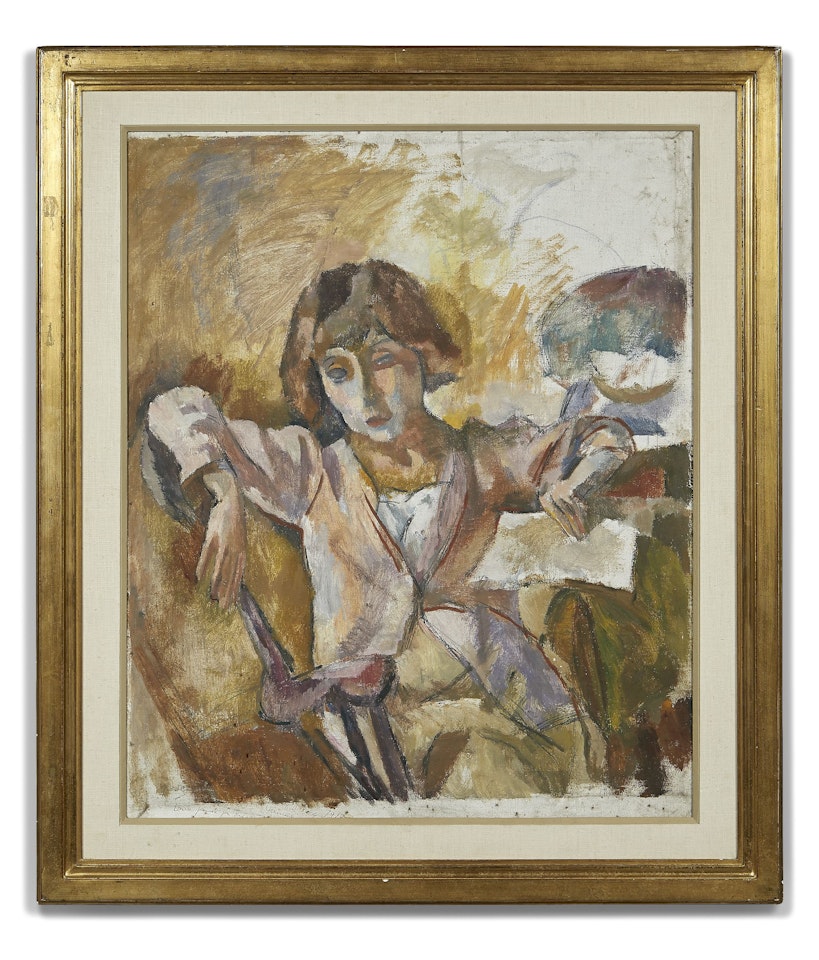 Hermine en rose by Jules Pascin