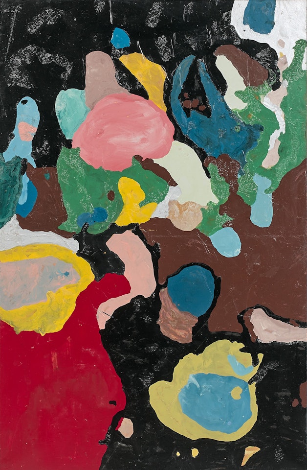 TACHES - FORMES IMBRIQUEES, NON CERNEES by Gaston Chaissac