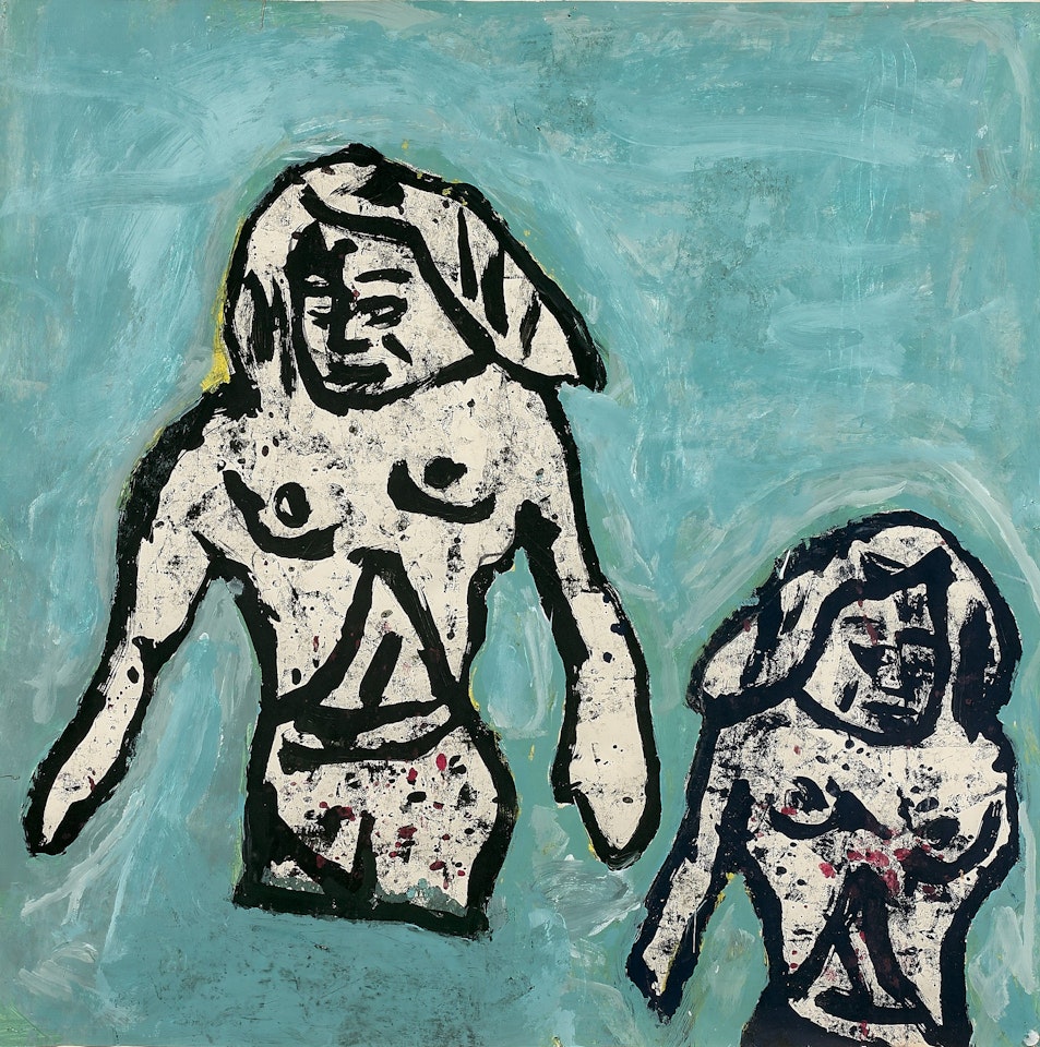 BATHERS by Donald Baechler