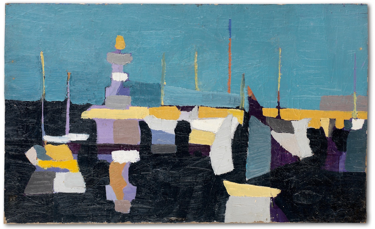 Bateaux by Claude Venard