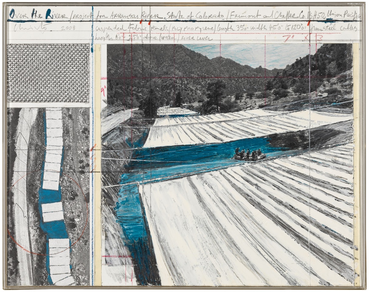 Over the River (Project for Arkansas River, State of Colorado) by Christo