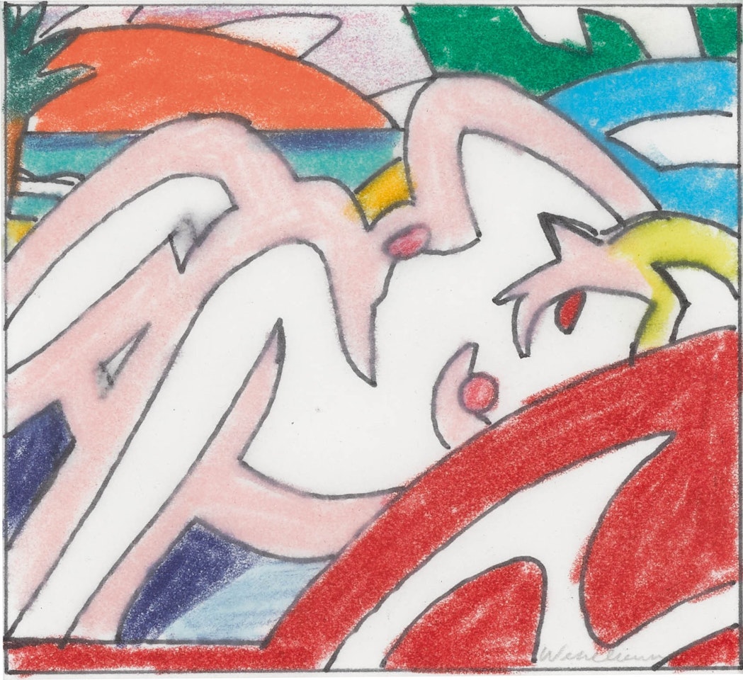 Study for Sunset Nude (1960 Judy) by Tom Wesselmann