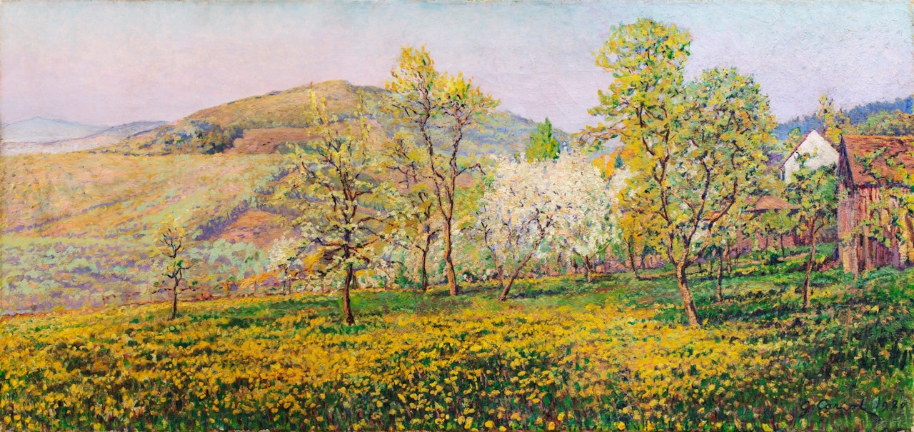 Paysage by Gustave Cariot