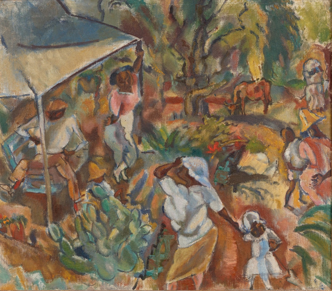 Fermiers à Tampa by Jules Pascin
