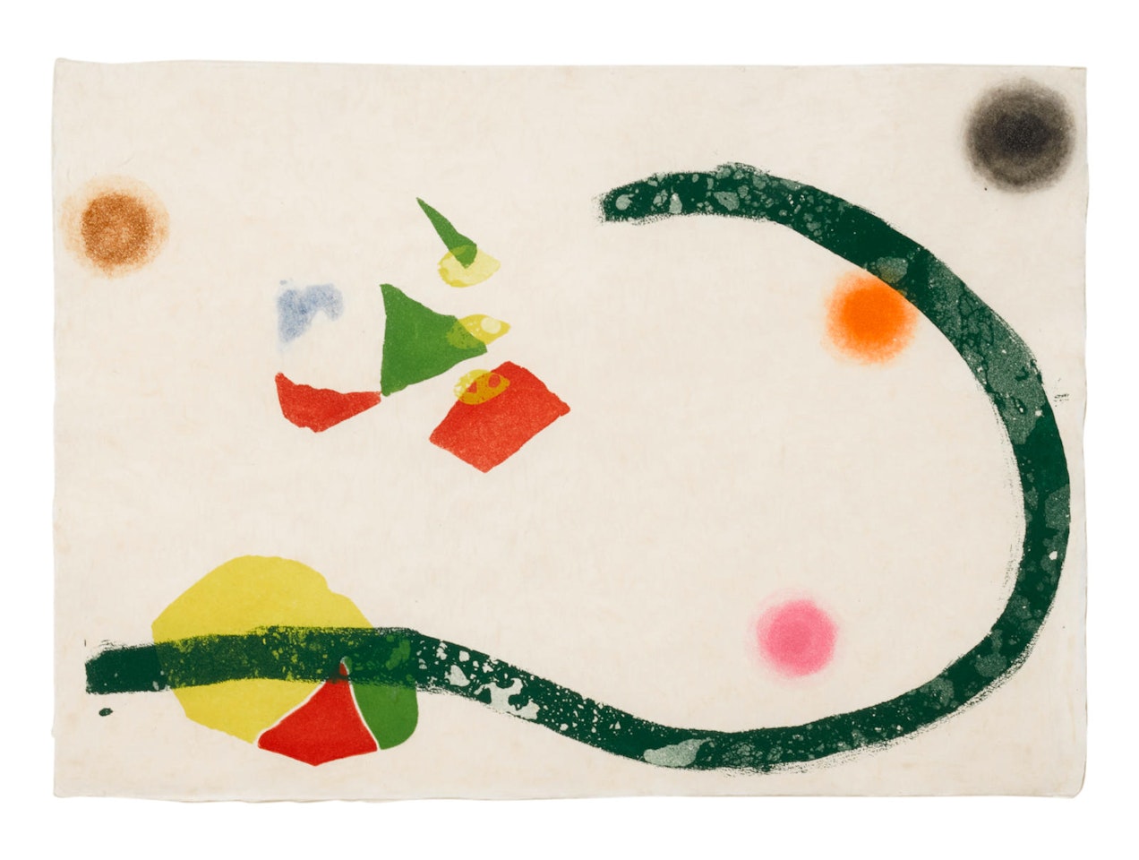 Plate 27, from Càntic del Sol (Canticle of the Sun) (D. 862) by Joan Miró