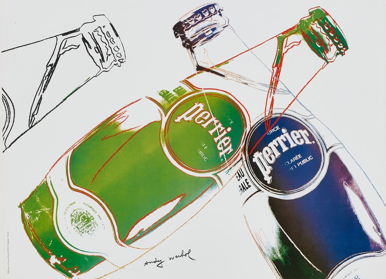 Perrier (White) (F./S.IIIB.22(d)) by Andy Warhol