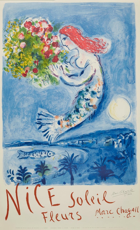 Baie des Anges (Bay of Angels) (M. 350) by Marc Chagall