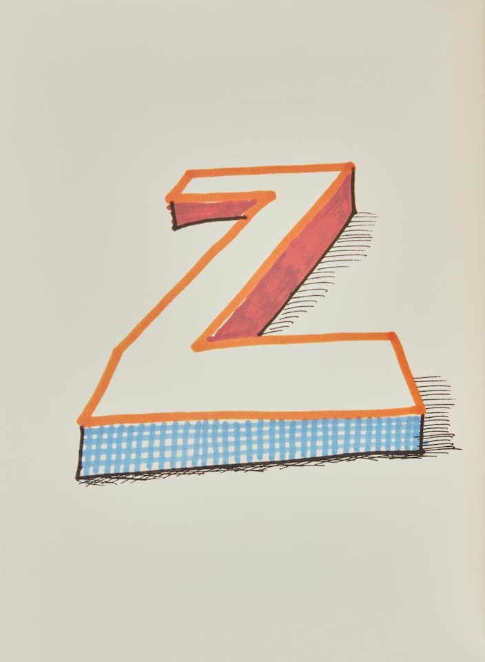 Hockney's Alphabet by David Hockney