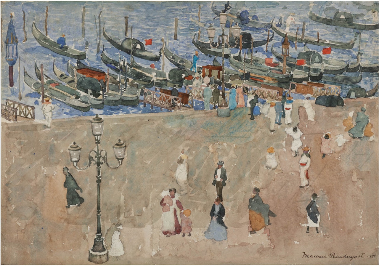 Gray Day, Venice by Maurice Prendergast