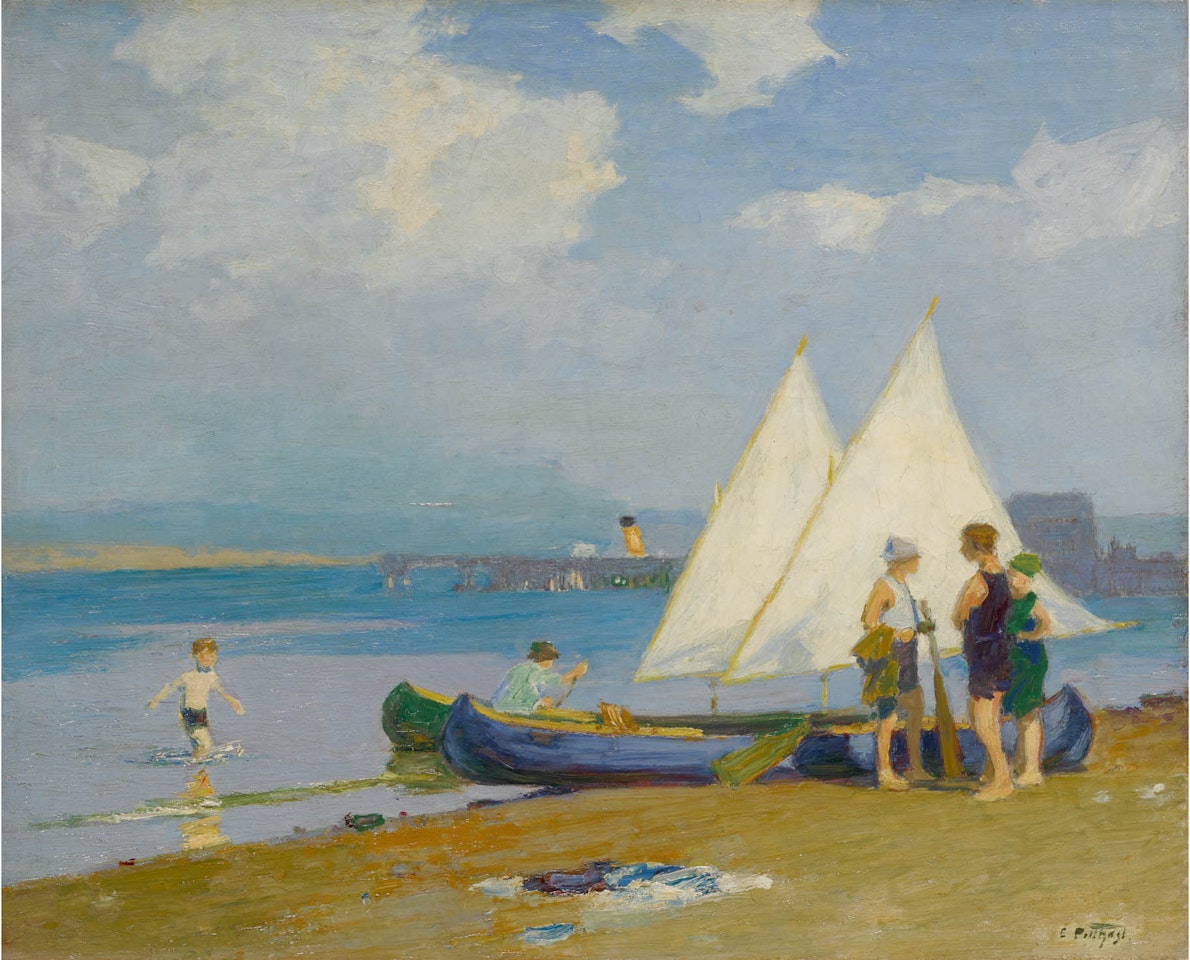 The Conference by Edward Henry Potthast