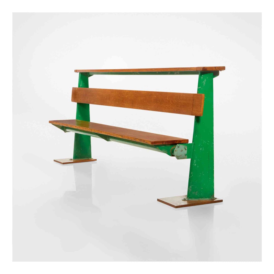 Auditorium Bench by Jean Prouvé