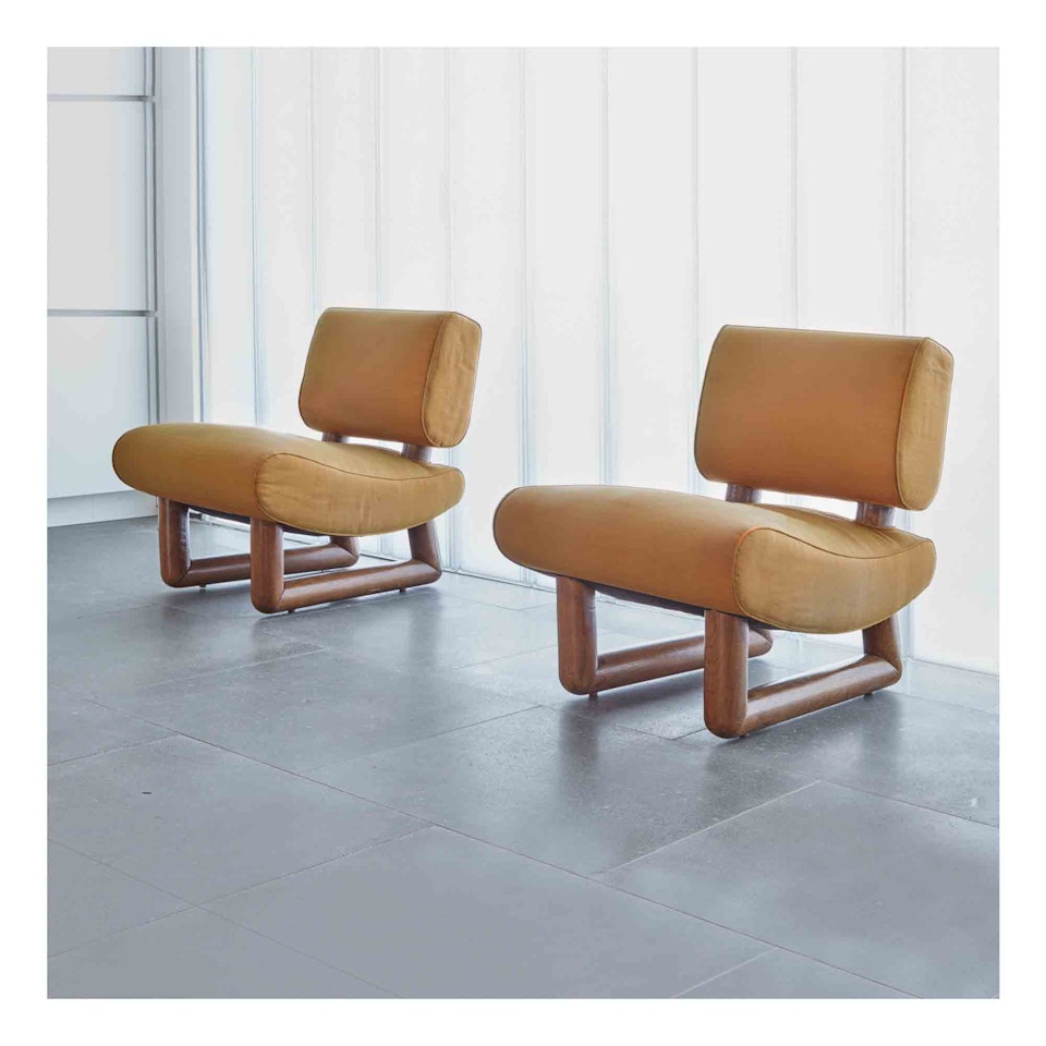 Pair of "Visiteurs du Soir" Chairs by Jean Royere