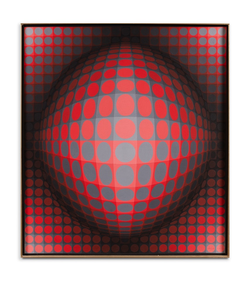VE-LA-B n° 2711 by Victor Vasarely