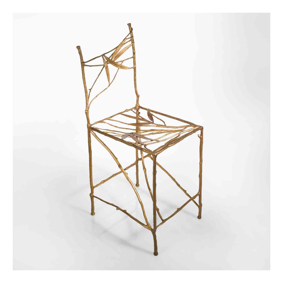 "Bambou" Chair by Claude Lalanne