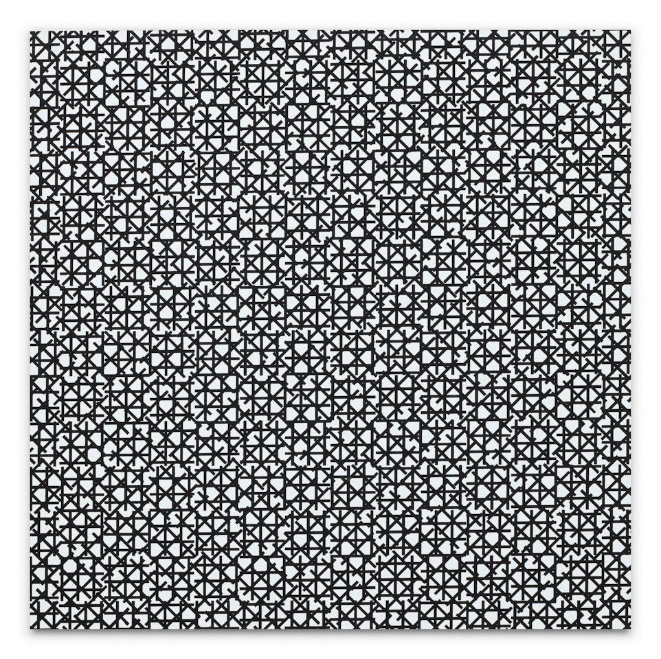 4 trames de tirets 60 mm x 4 mm 0°45°90°135° by Francois Morellet
