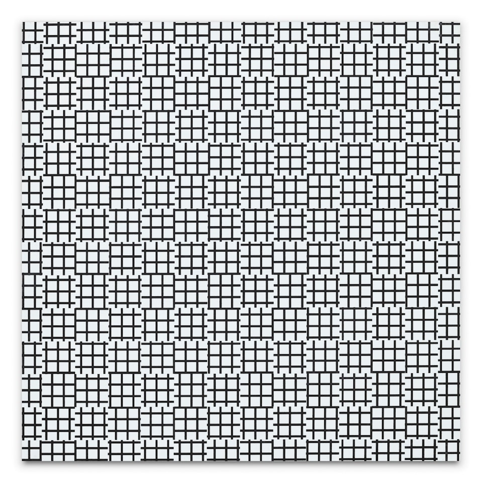 2 trames tirets 60mm x 4mm 0°90 by Francois Morellet