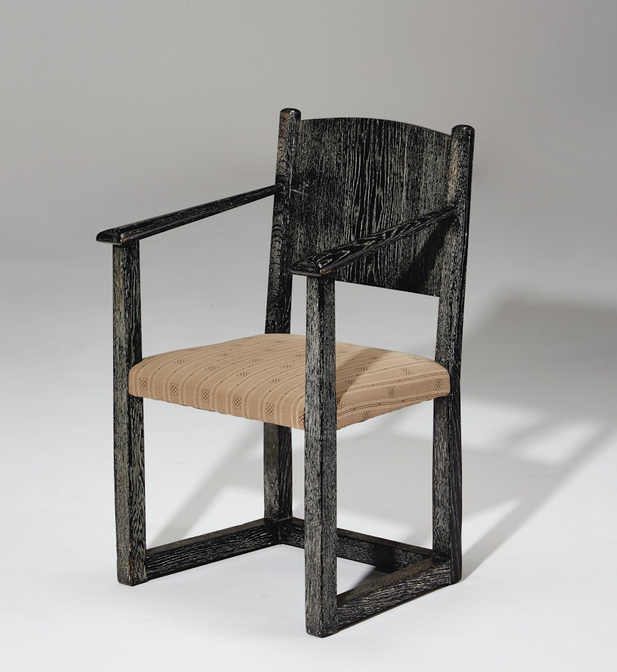 ARMCHAIR, FROM THE DR. HERMANN WITTGENSTEIN COMMISSION by Josef Hoffmann