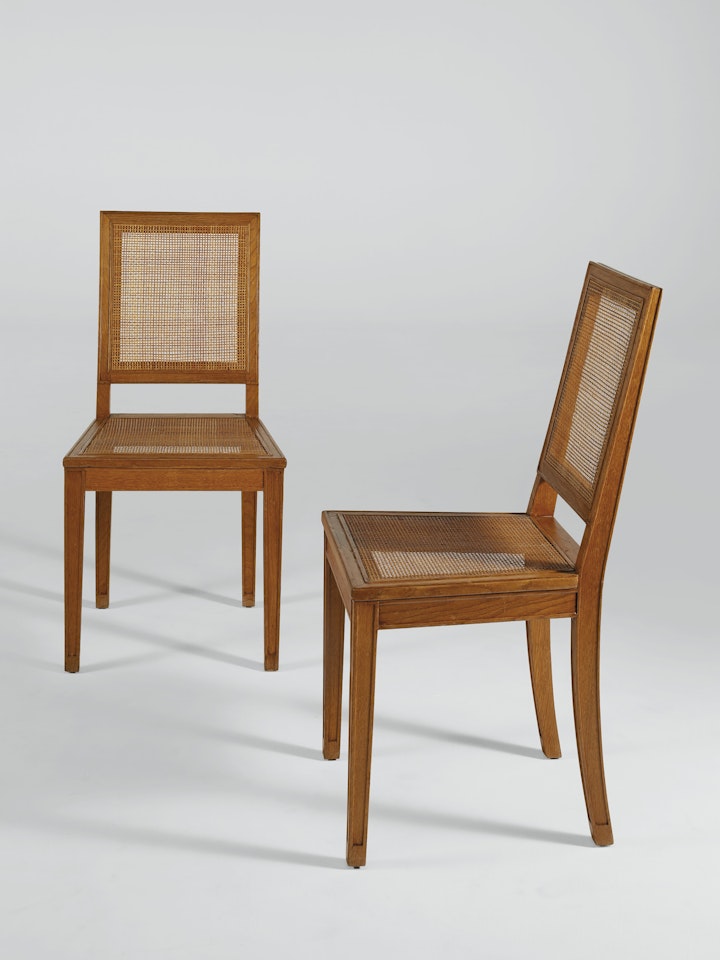 PAIR OF SIDE CHAIRS by Jean-Michel Frank