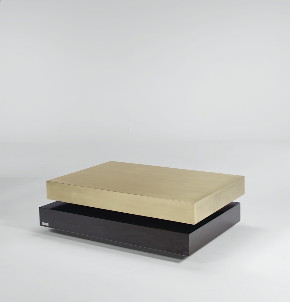 ADJUSTABLE 'PLURIMI' LOW TABLE by Gabriella Crespi