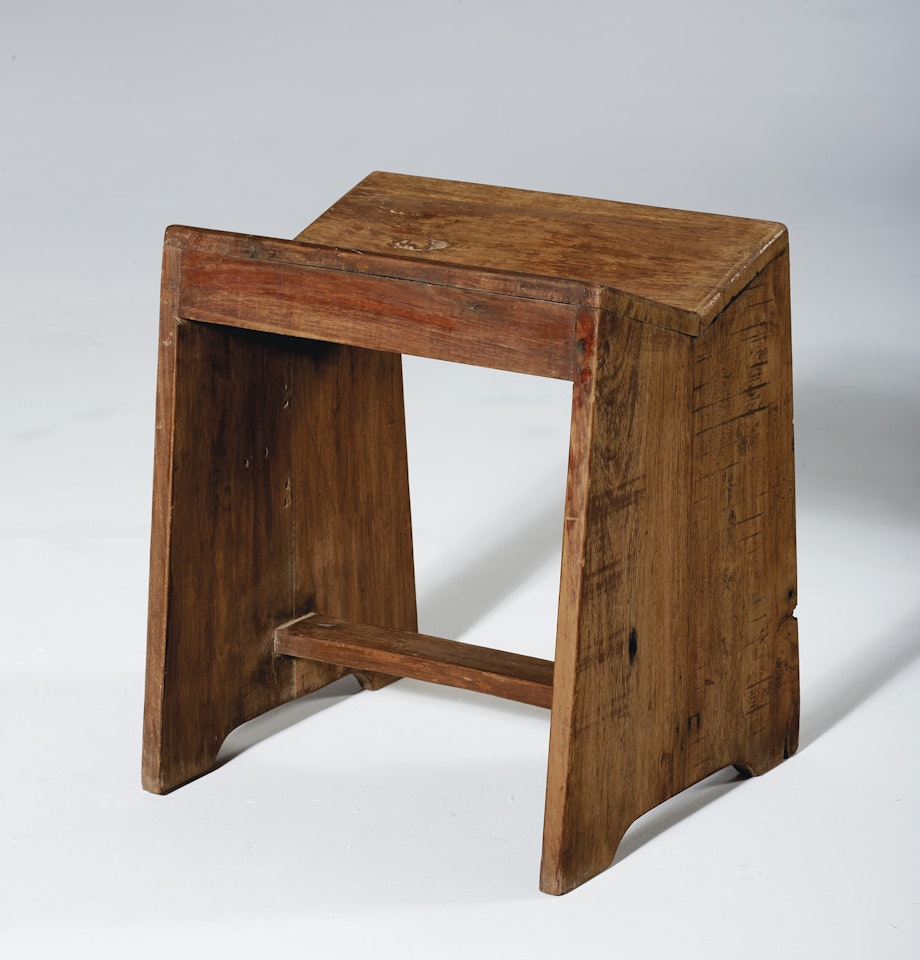 LOW STOOL by Pierre Jeanneret